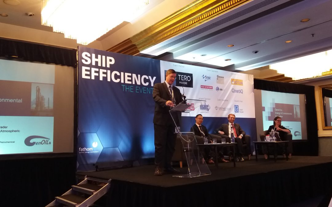Prestigious Panel Awards Genoil the Fathom Ship Efficiency ‘One to Watch’ award 2016